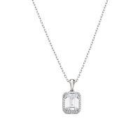 Collana Amen Donna Diamonds in Argento CLCOQUBBZ